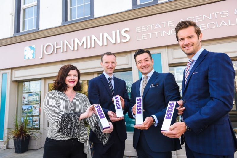 John Minnis Estate Agency ranked 3rd in uk at 2018 estate agent of the year awards!