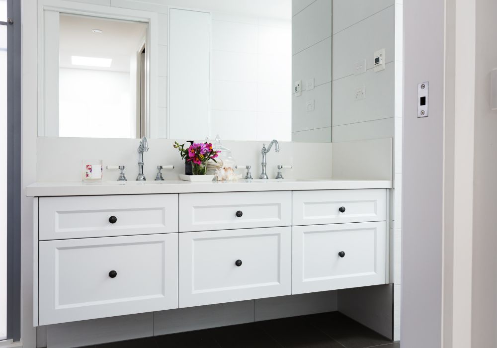 An image of a clean and tidy bathroom